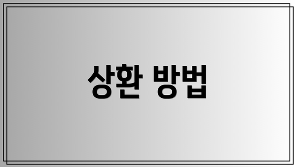 상환 방법