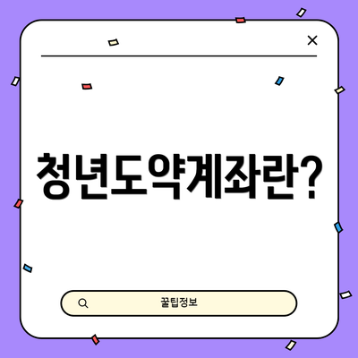 청년도약계좌란?