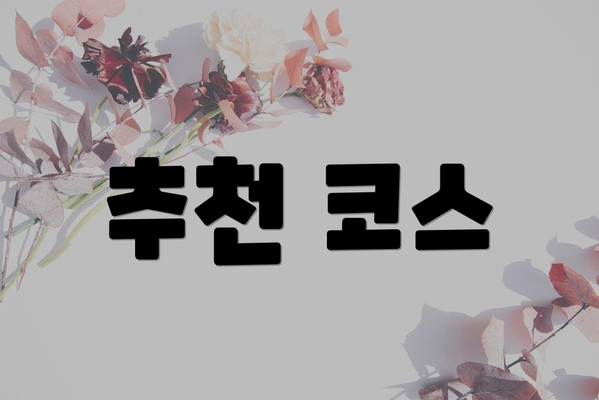 추천 코스