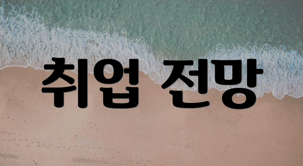 취업 전망