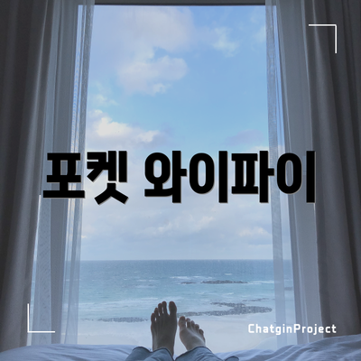 포켓 와이파이