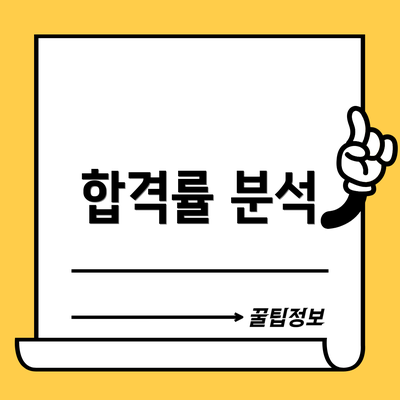 합격률 분석