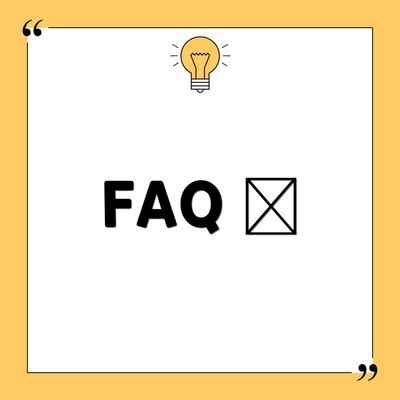 FAQ ❓