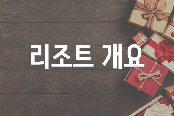 리조트 개요
