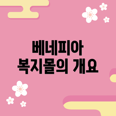 베네피아 복지몰의 개요